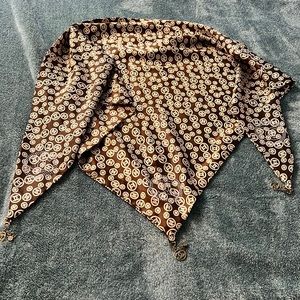 Gorgeous and satin “ CHANEL” scarf ( not authentic)